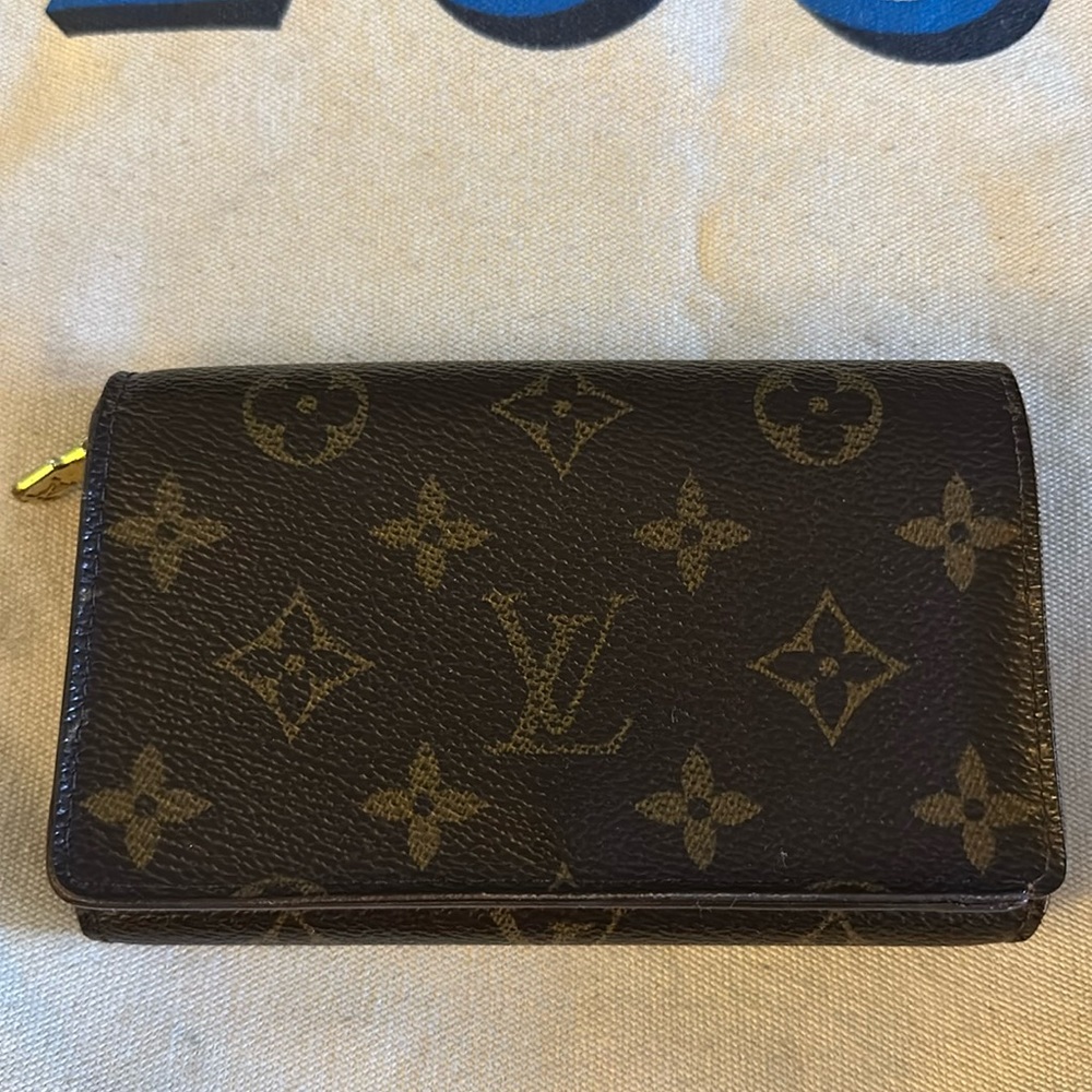 Louis Vuitton Monogram Porte Monnaie Billets Tresor Bifold Wallet pre-owned